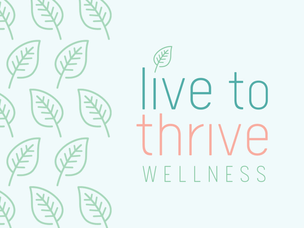 live-to-thrive-logo-pattern-design